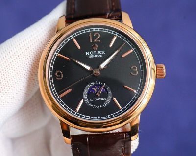 TW Factory Rolex Geneve Cellini ETA2824-2 Movement 40mm 316L Steel White/Black Face RG/WG Case Watch
